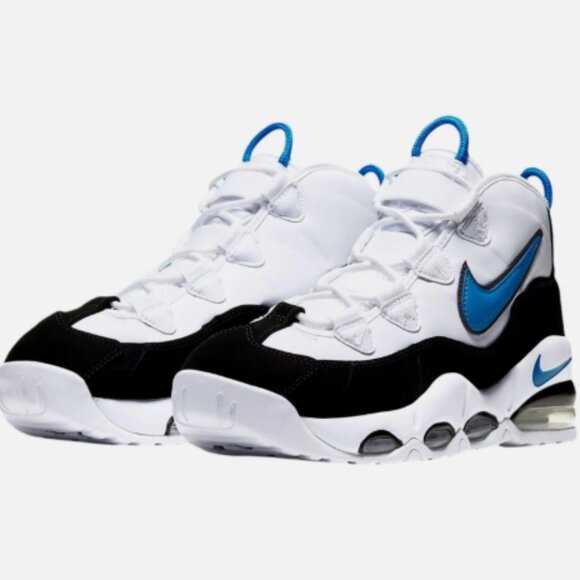 NIKE AIR MAX UPTEMPO 95 'WHITE PHOTO BLUE BLACK' "EXPEDITE SHIP" - Picture 2 of 4